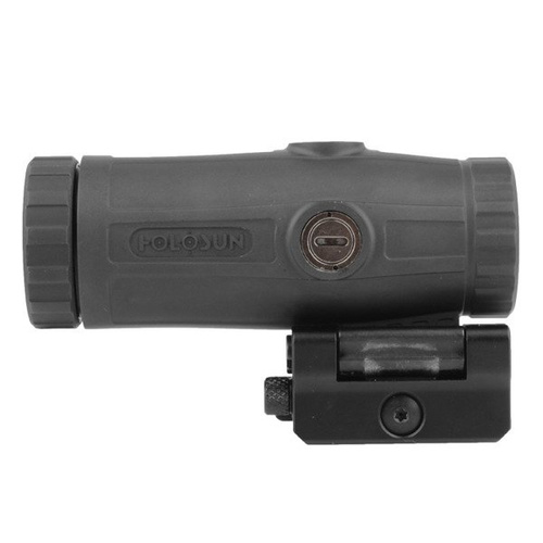 Holosun - Powiększalnik HM3X 3x Magnifier - Flip & Picatinny QD - Czarny - HM3X