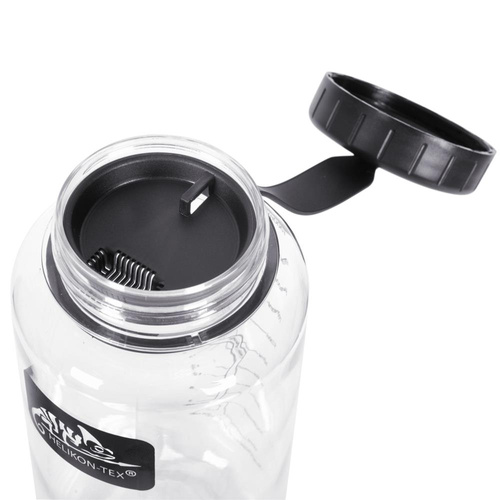 Helikon - Butelka Tritan Bottle Wide Mouth - 1 Litr - Zielona / Czarna - HY-WM1-TT-8201A