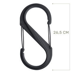 Nite Ize - S-Biner #10 Kunststoff Schwarz Gate - Schwarz - SBP10-03