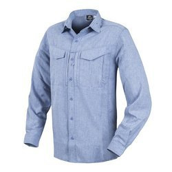 Helikon - Defender Mk2 Herrenhemd - Melange Hellblau - KO-DGM-PO-6520Z