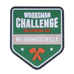 101 Inc. - 3D Aufnäher - Woodsman Challenge - 444170-7380