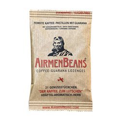 AirmenBeans - Lutschtabletten mit Kaffee und Guarana - 21 Stück - 40580