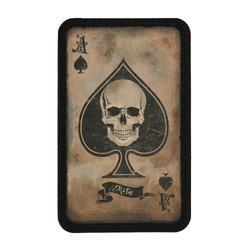 M-Tac - Patch Ace of Spades - Moral Patch - Schwarz / Coyote - 51101005