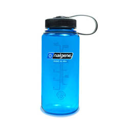 Nalgene – Wasserflasche 16 oz Wide Mouth Sustain – 53 mm Gewinde – 500 ml – Blau – 2020–1816