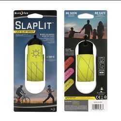Nite Ize - SlapLit LED Slap Wrap - Ver.2 - Neongelb - SLP2-33-R3