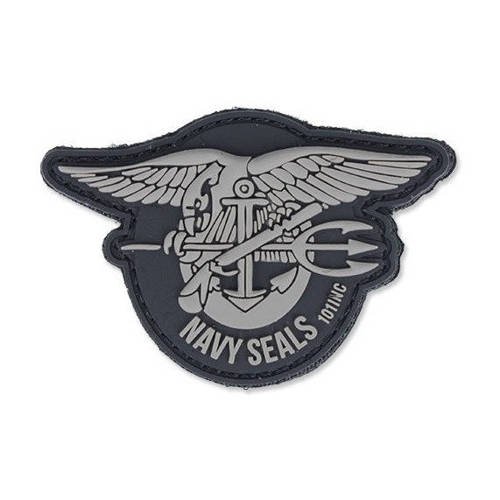 101 Inc. - 3D-Aufnäher - Navy Seals - Grau