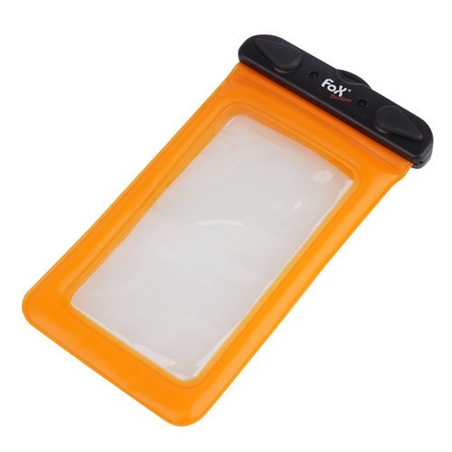 FOX Outdoor - Wasserdichte Smartphone-Tasche - Orange - 30532K