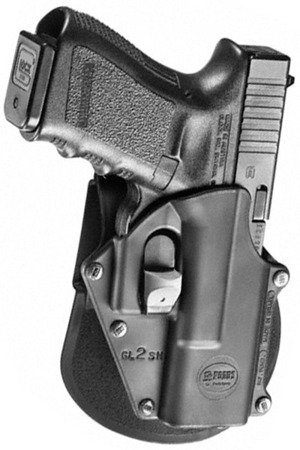 Fobus - Holster für Glock 17, 19, 19X, 22, 23, 31, 32, 34, 35, 45 - Drehbares Paddel - Rechts - GL-2 RSH RT
