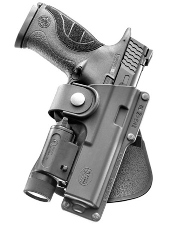 Fobus - Holster für Glock 19, Walther P99, S&W, Ruger - Drehbarer Paddel - Rechts - EM19 RT