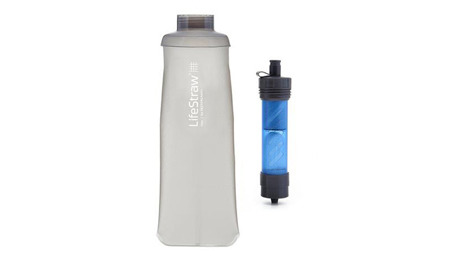 LifeStraw - Flex-Wasserfilter mit zusammenklappbarer Squeeze-Flasche - 650 ml