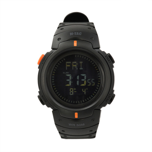 M-Tac - Taktische Uhr mit Kompass - Schwarz - 50003002