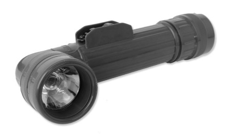 Mil-Tec - Winkel-Taschenlampe R20 - Schwarz - LED - 15143202