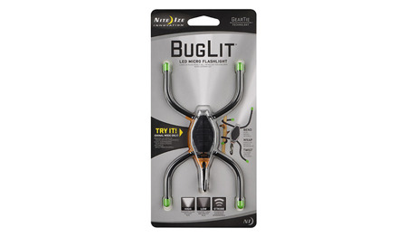 Nite Ize - BugLit&reg; LED-Mikro-Taschenlampe - Schwarz - BGT03W-07-1717
