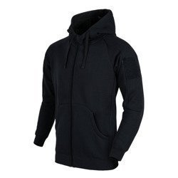 Helikon - Urban Tactical Hoodie Lite - FullZip - Black - BL-ULF-CB-01