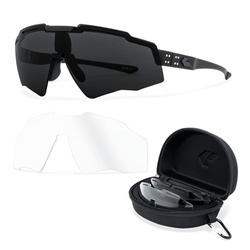 Gatorz - Ballistic Glasses Blastshield B2 - ANSI Z87+ - Two Visors - Anti-Fog - GZ-16-396