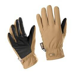M-Tac - Soft Shell Thinsulate Tactical Gloves - Black / Coyote Brown - 90308017