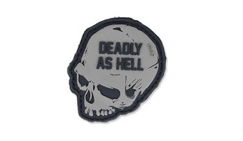 101 Inc. - 3D Patch - Deadly As Hell - Grey