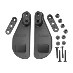 Bravo Concealment - Paddle Attachments to OWB Holsters and Pouches - Black - BC70-1001
