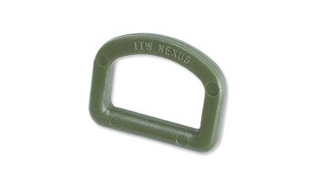 ITW Nexus - D-Ring 1in - Average Green