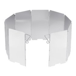 MFH - Aluminium Windscreen for Camping Stove - 65,5 x 13,5 cm - 33686
