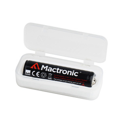 Mactronic - 18650 Rechargeable Battery with Box - 3350 mAh - 3.7 V - RAC0026