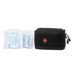 Mil-Tec - Small MOLLE 25-piece First Aid Set - Black - 16025302