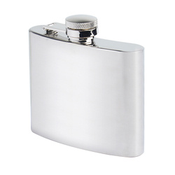 Mil-Tec - Stainless Steel Flask - 140 ml - Silver - 14520018-005