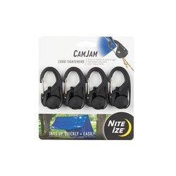 Nite Ize - CamJam® Cord Tightener - 4 pack - NCJ-01-4R3