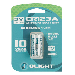 Olight - Lithium Battery - CR123A 3V 1600 mAh