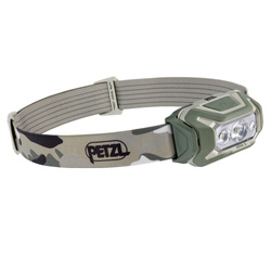 Petzl - Aria 2 LED Head Flashlight - 450 lm - RGB - Green / Camouflage - E070BA01