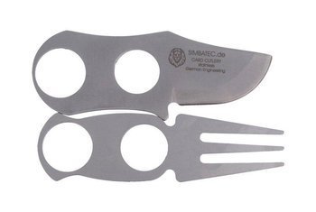 Simbatec - Card Cutlery Stainless - 55552