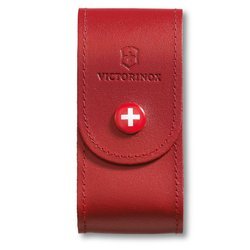 Victorinox - Leather Belt Pouch - Red - 4.0521.1