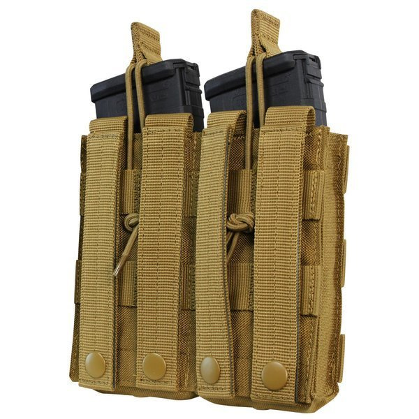 Condor - Open Top Double M4/M16 Mag Pouch - Olive Drab - MA19-001 | MILOUT  | Military  Outdoor | Battle tested products only