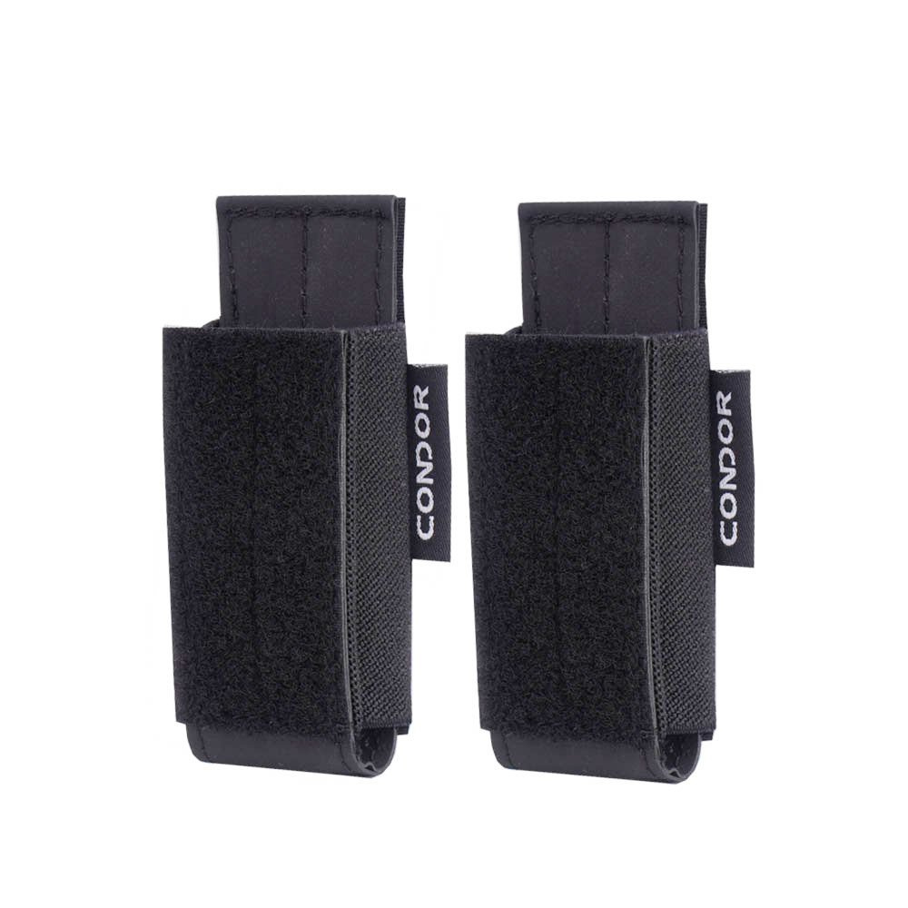 Condor - QD Pistol Mag Pouch - Black - 2 pcs - 221113-002 | MILOUT |  Military  Outdoor | Battle tested products only