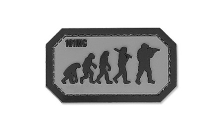 101 Inc. - 3D Patch - Airsoft Evolution - Grey