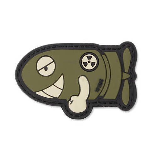 101 Inc. - 3D Patch - Funny Torpedo - OD Green