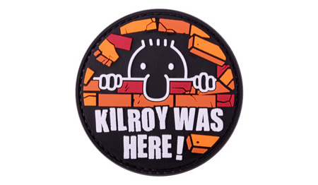 4TAC - 3D Patch - Kilroy was here