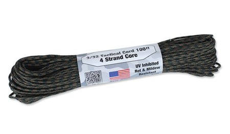 Atwood Rope MFG - Tactical Cord 3/32 - 2,2 mm - Woodland - 100ft
