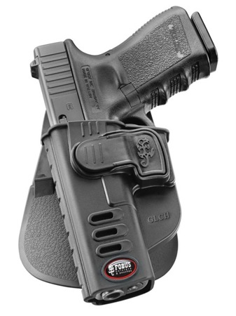 Fobus - Holster for Glock 17, 19, 19X, 22, 23, 31, 32, 34, 35, 45 - Rotating Paddle - Left - GLCH LH RT