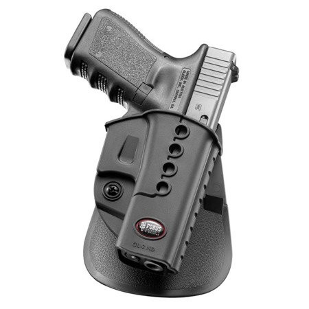 Fobus - Holster for Glock 17, 19, 19X, 22, 23, 31, 32, 34, 35, 45 - Standard Paddle - Right - GL-2 ND