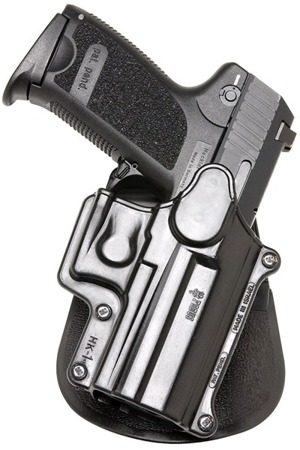 Fobus - Holster for H&K USP Comp, Walther, Ruger, Taurus - Rotating Paddle - Right - HK-1 RT