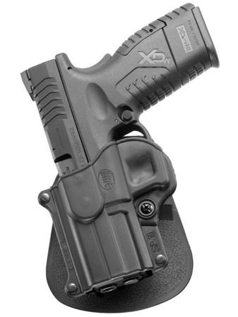 Fobus - Holster for Springfield, HS 2000, IWI, Ruger, Taurus - Rotating Paddle - Left - SP-11 LH RT