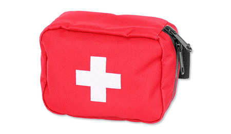 Medaid - Personal First Aid Kit Type 230 - Small - 16 items - Velcro - Red