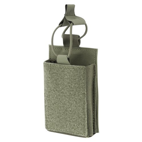 Mil-Tec - AR15 Mag Holder with Hook-and-loop Panel - Single - OD Green - 13496101