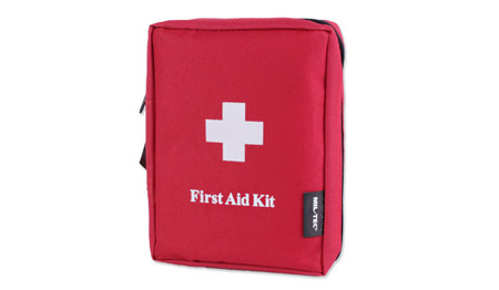 Mil-Tec - First Aid Kit - Large - Red - 16027000