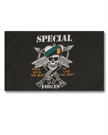 Mil-Tec - Flag - 90x150cm - Special Forces - 16789000