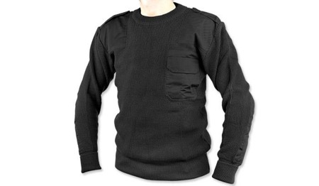 Mil-Tec - Officers sweater - Black - 10803002