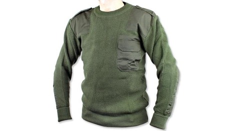 Mil-Tec - Officers sweater - Green - 10803001