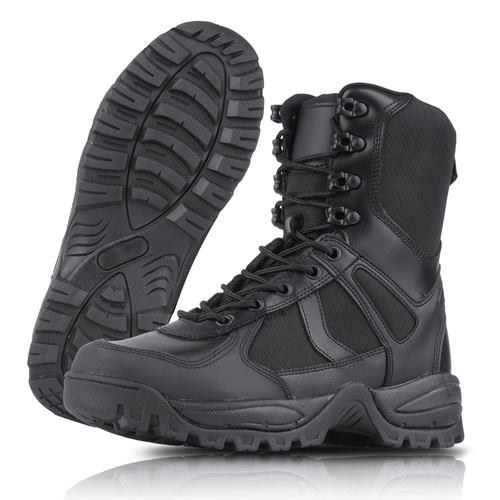 Mil-Tec - Patrol One Zip Boots - Schwarz - 12822302