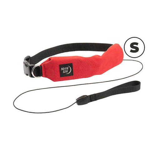 Nite Ize - Collar with Leash RadDog All-In-One - S - Red- RRLS-10-R3